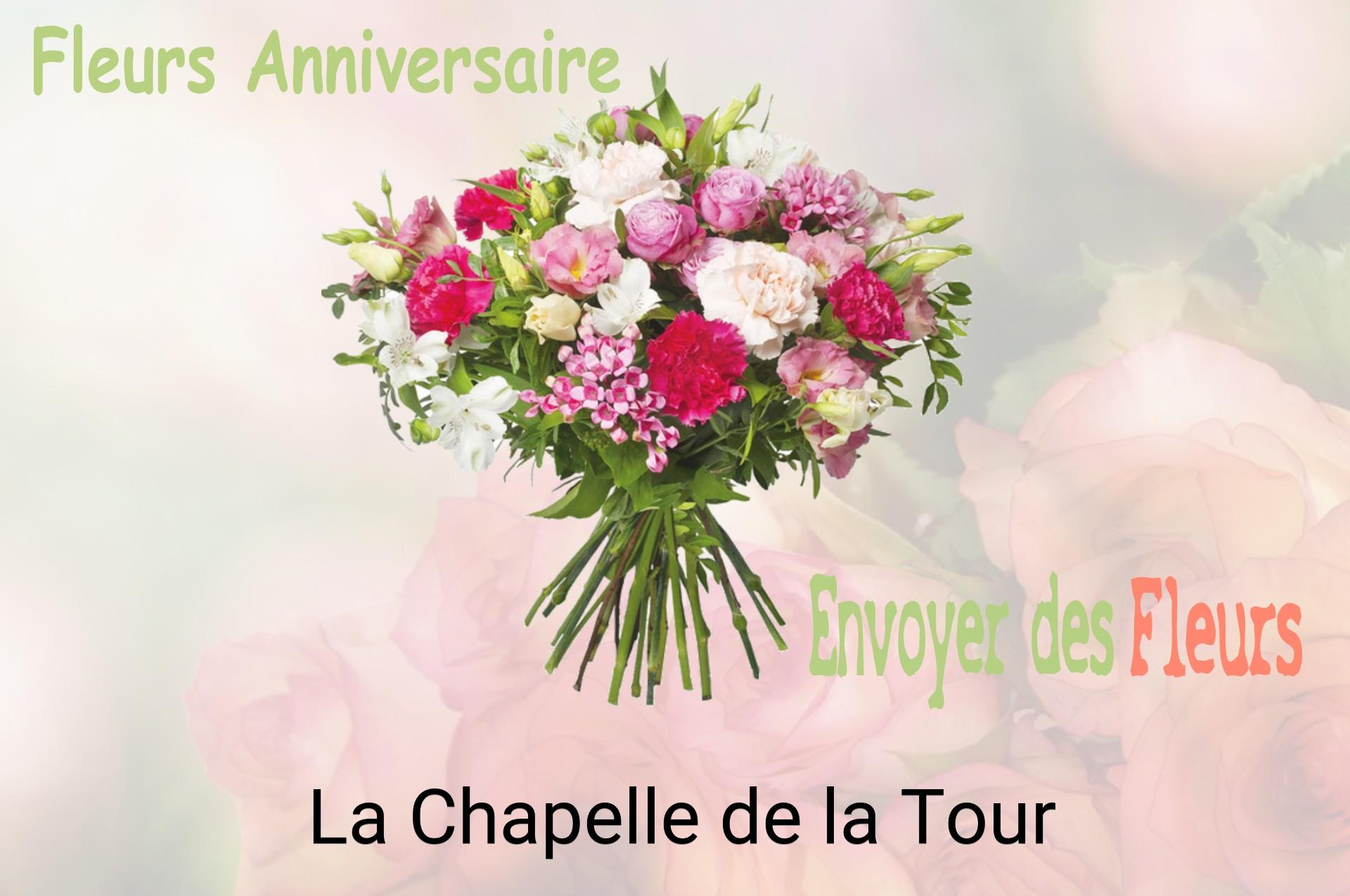 Bouquet de fleurs d’anniversaire livré à La Chapelle-de-la-Tour