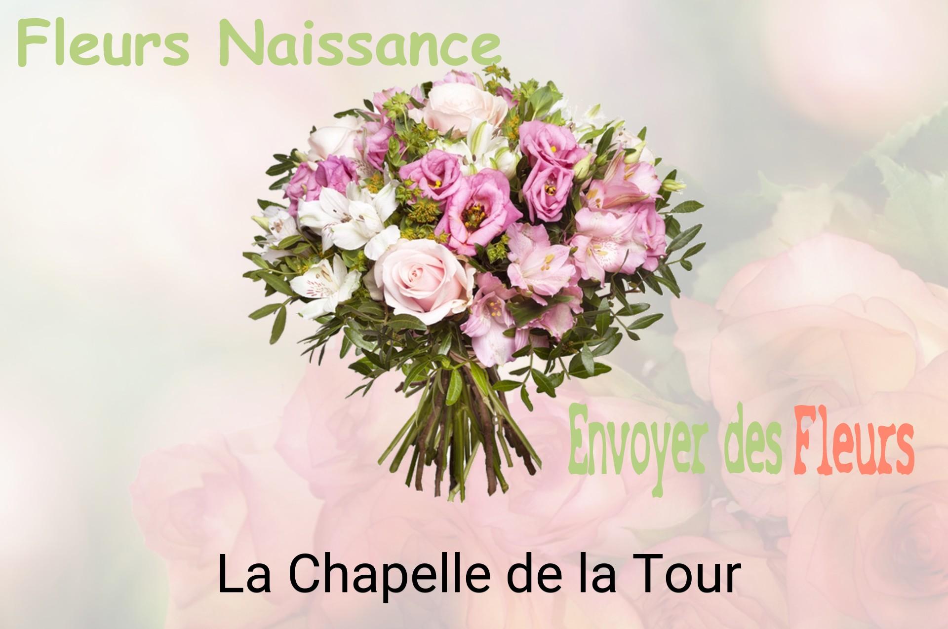 Bouquet de fleurs de naissance livré à La Chapelle-de-la-Tour