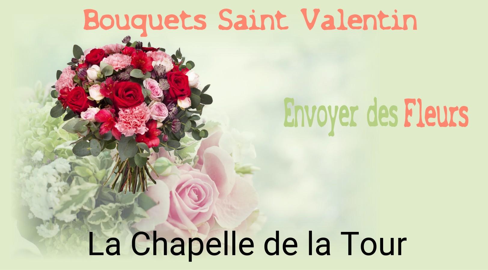 Roses de Saint-Valentin livrées à La Chapelle-de-la-Tour